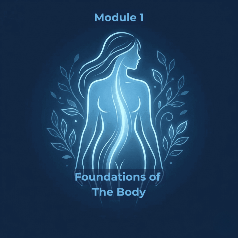 Foundations of the Body online course – holistic healing and body awareness.