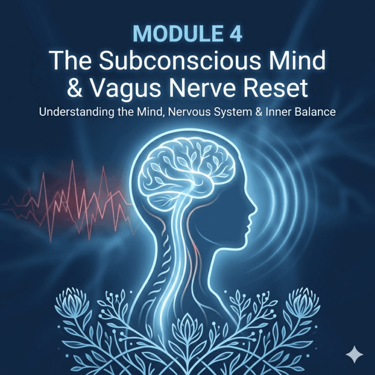 Subconscious Mind & Vagus Nerve Reset online course – trauma‑sensitive healing and nervous system balance